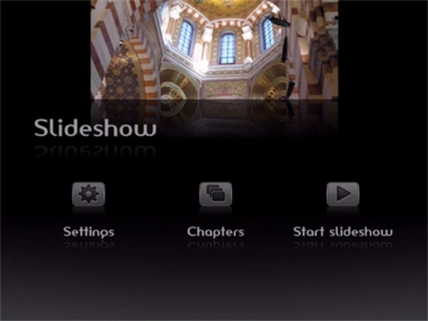 PhotoDVD main menu